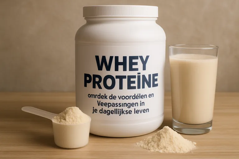Whey proteïne: ontdek de voordelen en toepassingen in je dagelijkse leven