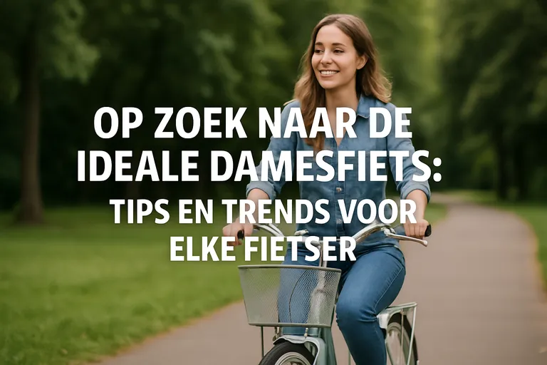 Op zoek naar de ideale damesfiets: tips en trends voor elke fietser